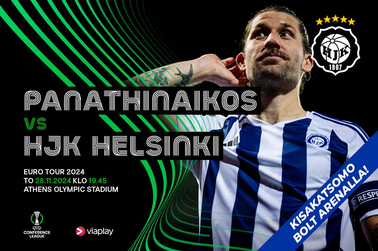 UECL kisakatsomo: Panathinaikos vs HJK 28.11.2024